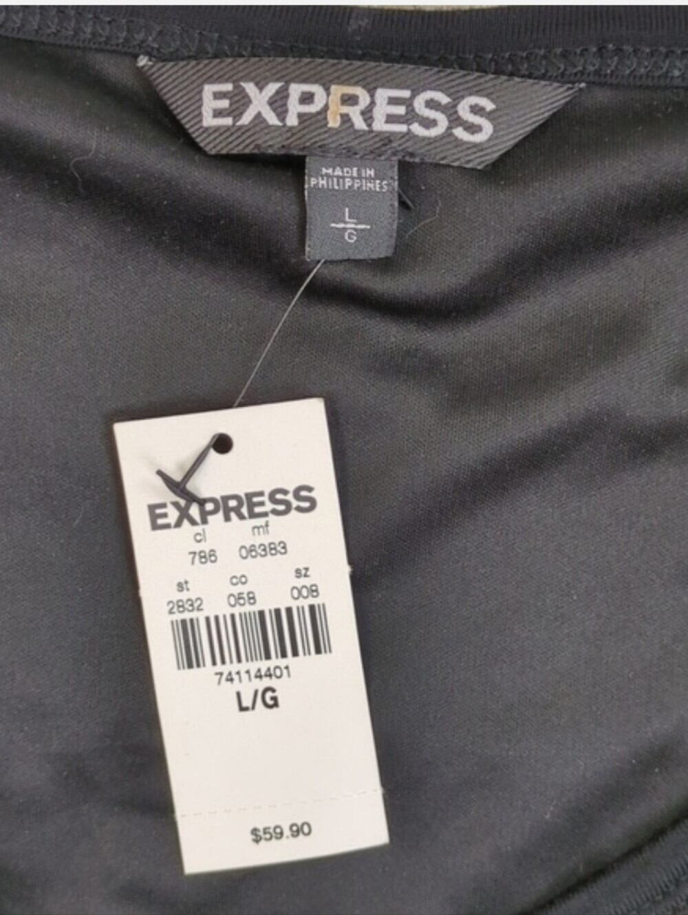 Express Cut Out "Fishnet" Dress - Picture 15 of 17